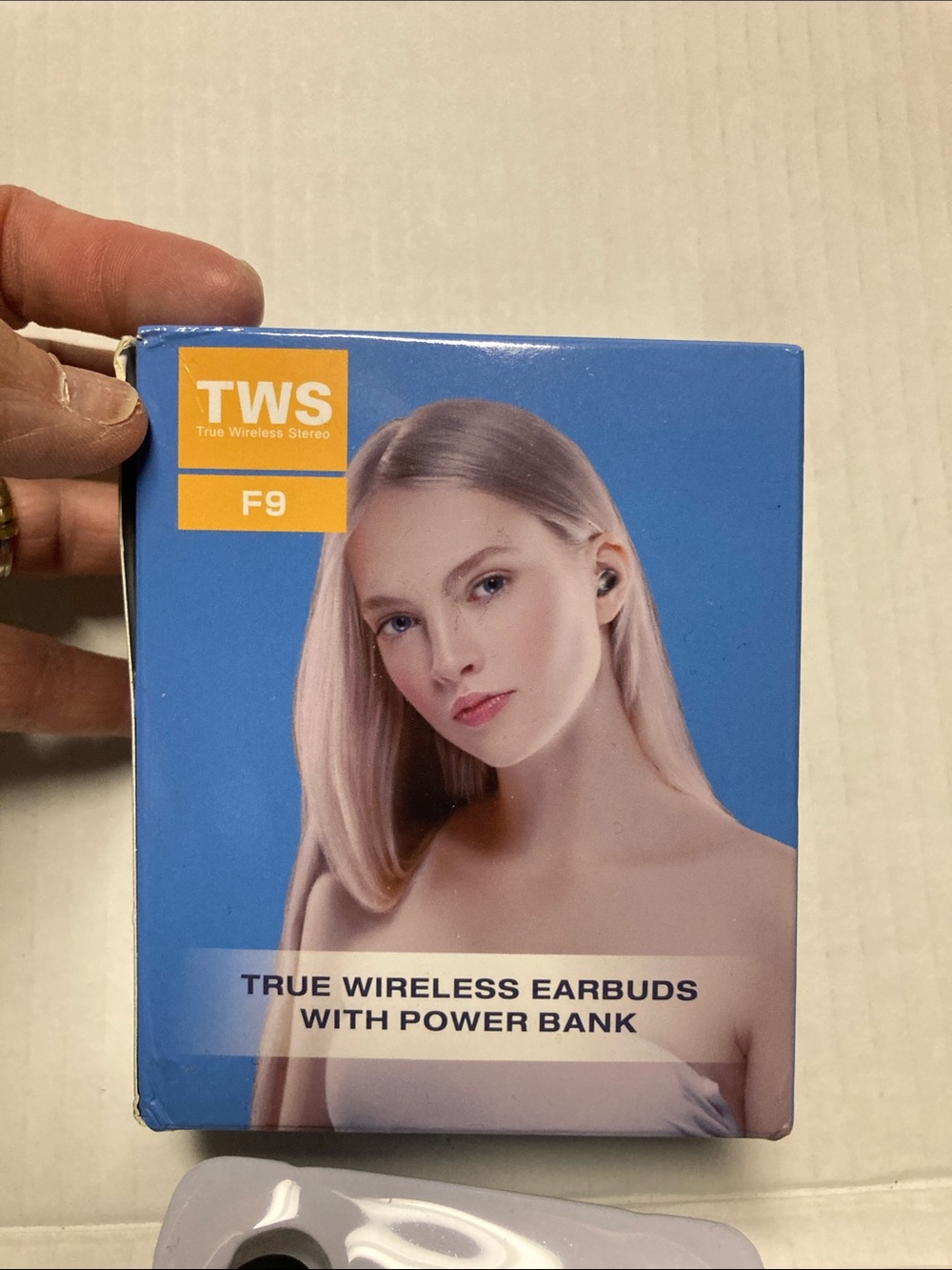 TWS F9 True Wireless Earbuds in Black - True Wireless Stereo